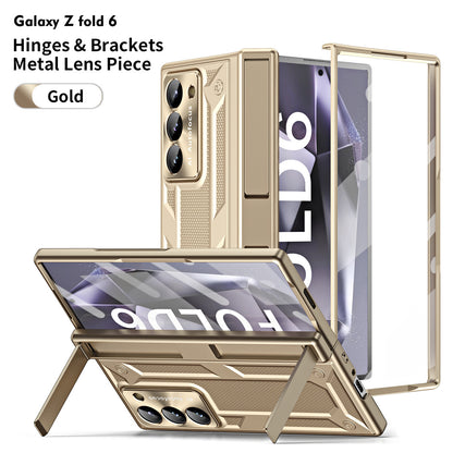 Galaxy Z Fold6 Dual Kickstand Folding Spring Loaded Case