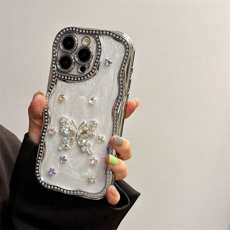Glam Butterfly Diamond Phone Case