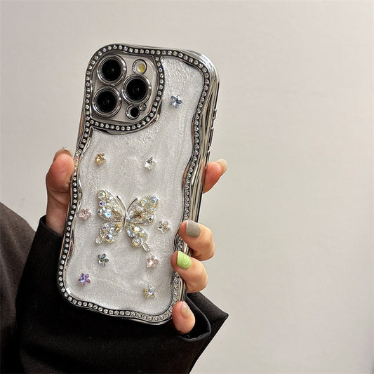 Glam Butterfly Diamond Phone Case