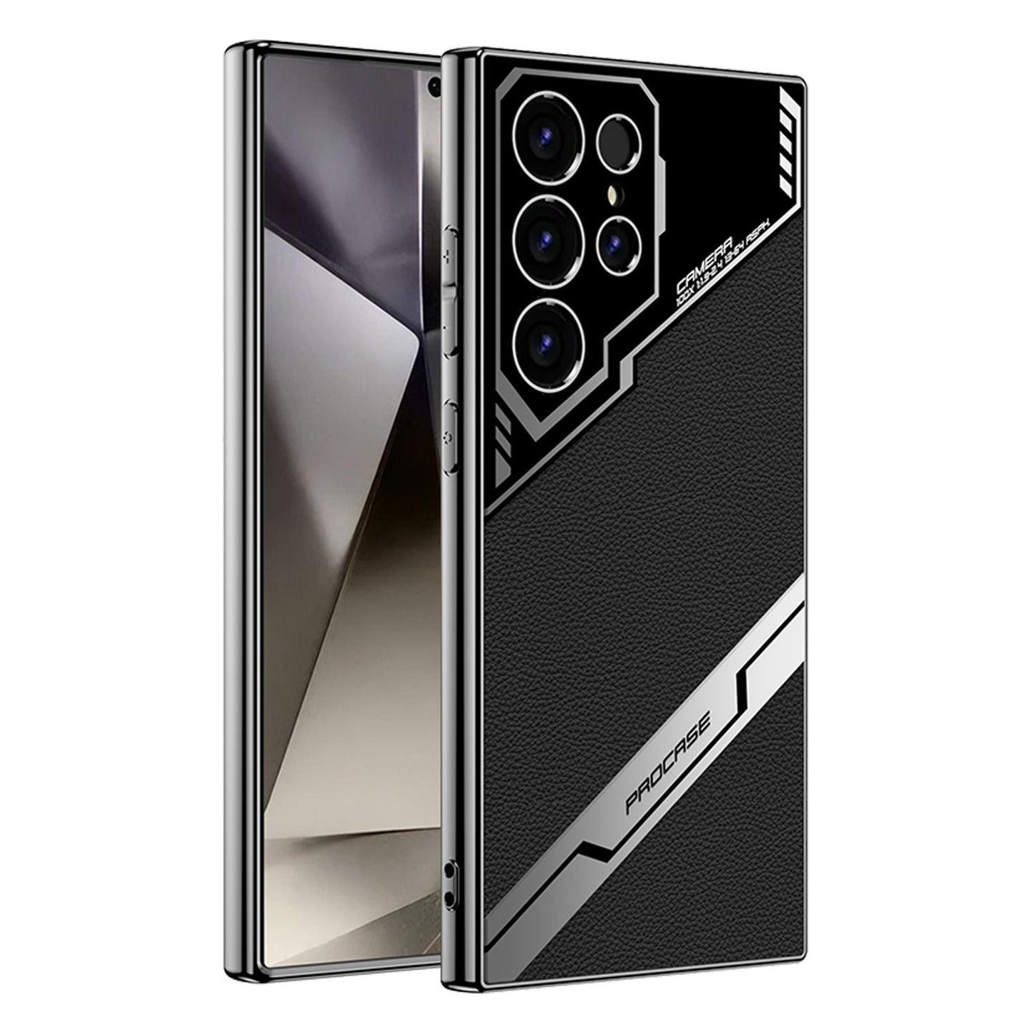 Sleek Electroplated Cross Border Case - Samsung