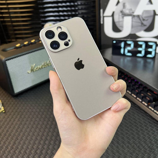 Ultra Sleek Matte Leather Case - iPhone