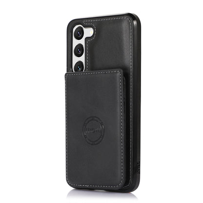 Premium Leather Wallet Holder Magnetic Case - Samsung