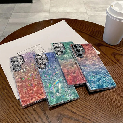 Vibrant Gradient Ripple Effect Phone Case - Samsung