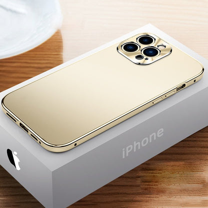 Polished Metallic Minimal Frame Case - iPhone
