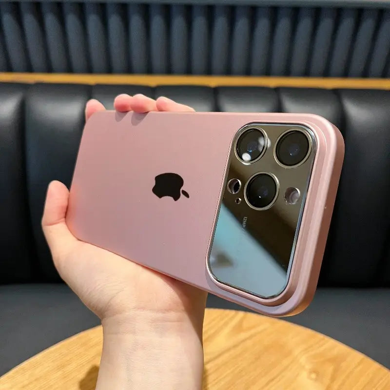 Elegant Blush Matte Shield Case