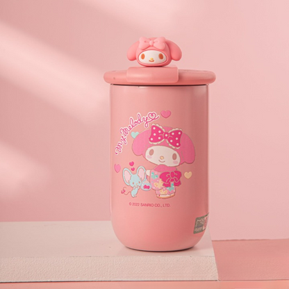 Cute Sanrio Rotating Lid Coffee Mug