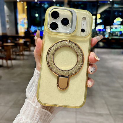 Serina Sparkling Ring Stand Glitter Case