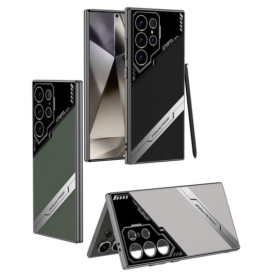 Sleek Electroplated Cross Border Case - Samsung