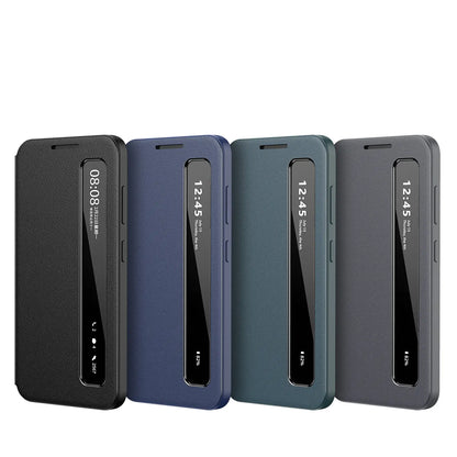 Intelligent View Side Window Flip Case