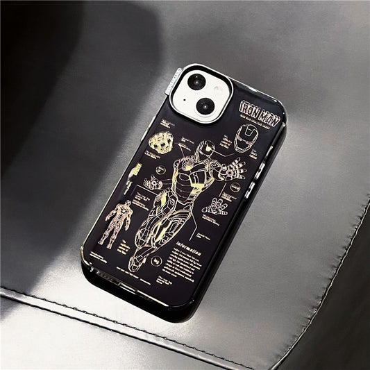Urban Acrylic Illustration Fashion Case - iPhone