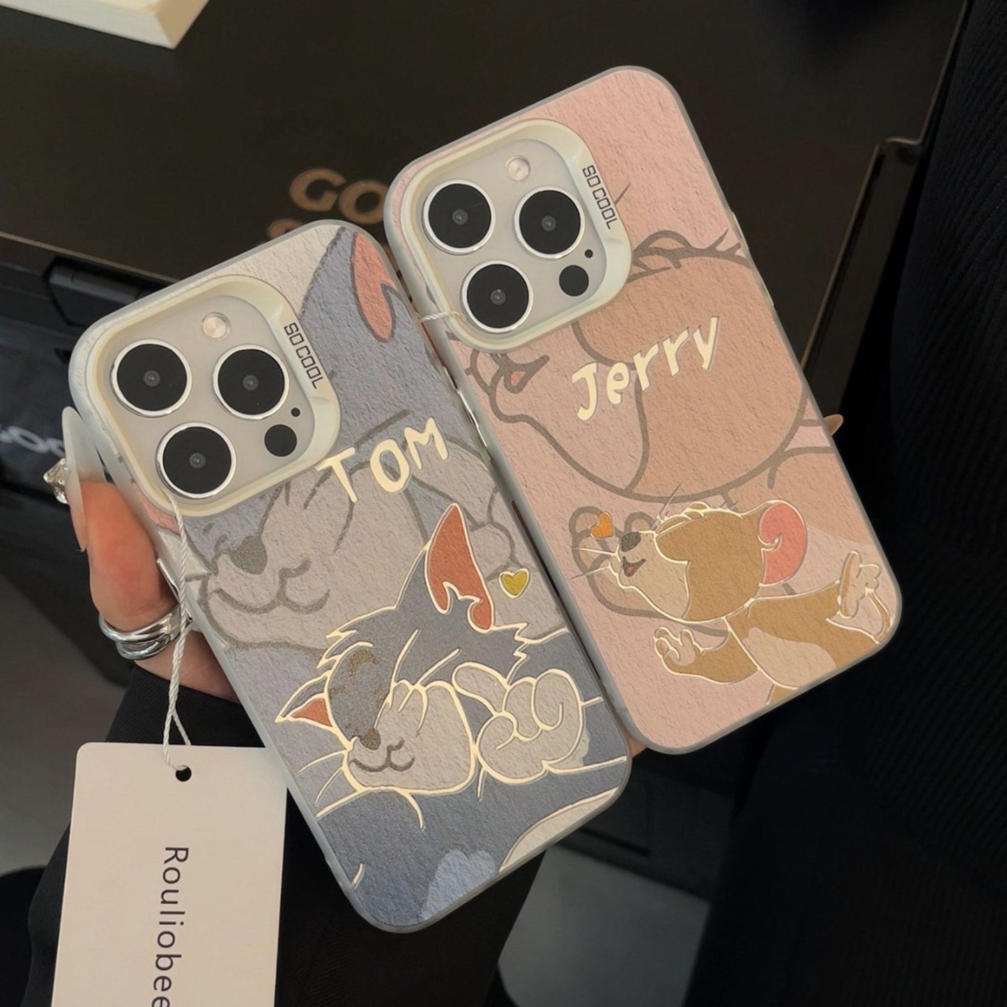 Bestie Vibes Tom & Jerry Phone Case