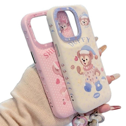 Adorable Teddy Charm Phone Case