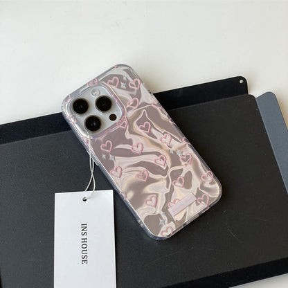 Ripple Love Heart Phone Case