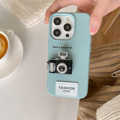 Retro Camera Charm Case