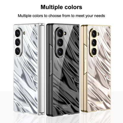 Galaxy Z Fold6 Electro Wave Pattern Shiny Case