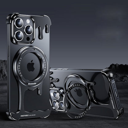 Infinite Twist 360° Bracket Metal Case - iPhone