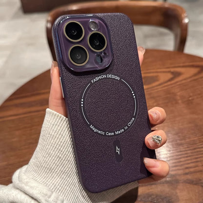 Elegance Leather Flex Magnetic Case - iPhone