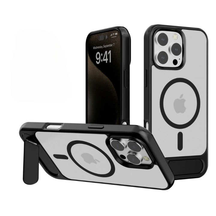 Premium Luxe Mag Stand Case - iPhone