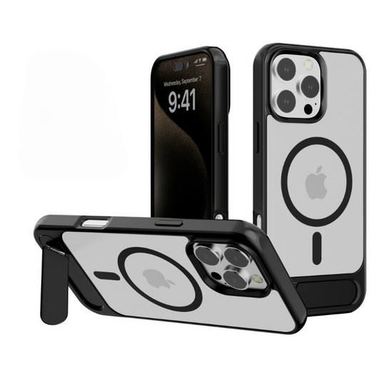 Premium Luxe Mag Stand Case - iPhone
