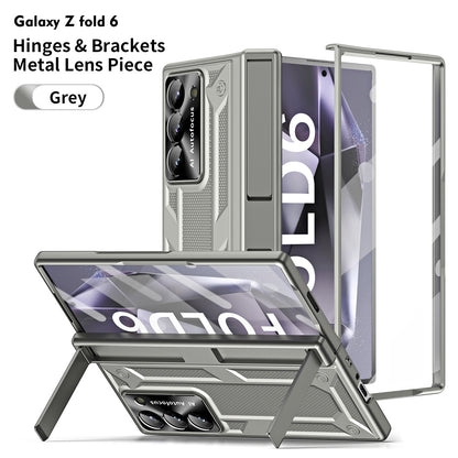 Galaxy Z Fold6 Dual Kickstand Folding Spring Loaded Case