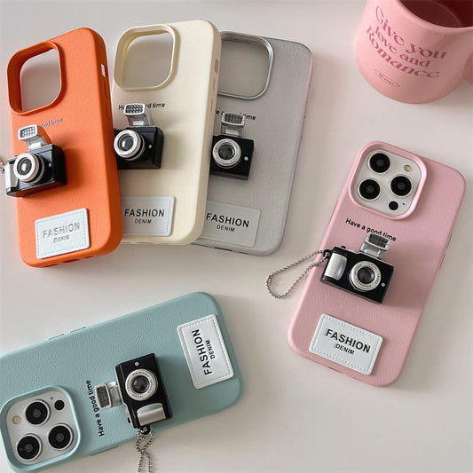 Retro Camera Charm Case