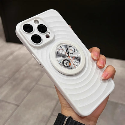 3D Ripple Clock Magnetic Case - iPhone