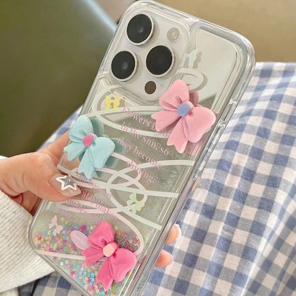 Twinkle Bow Shimmer Case - iPhone