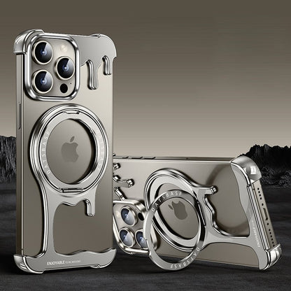 Infinite Twist 360° Bracket Metal Case - iPhone