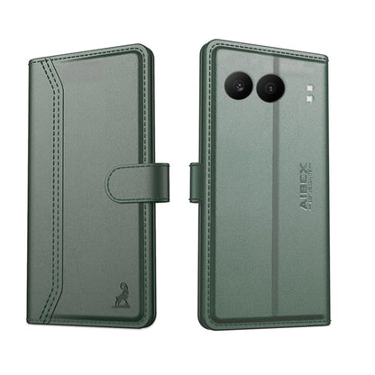 OnePlus Nord 4 Luxe Leather Foldable Stand Pocket Case