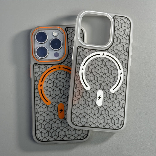 Dynamic 3D Hexagonal MagSafe Case - iPhone