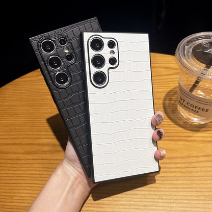 Premium Leather Crocodile Texture Case - Samsung