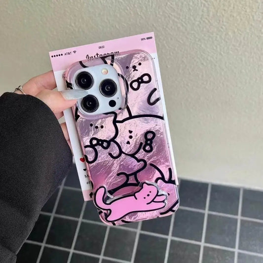 Graffiti Cat Stand Case
