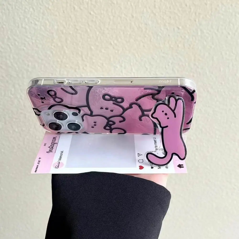 Graffiti Cat Stand Case