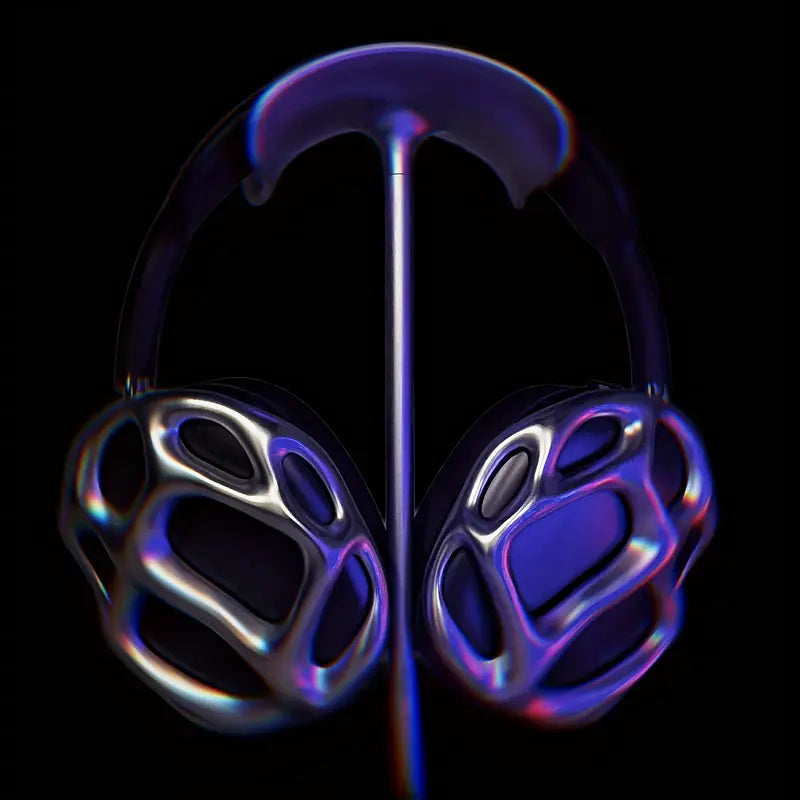 Galactic Grid Metallic  AirPods Max Case