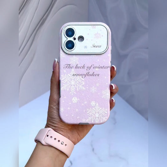 Pastel Pink Snowflake