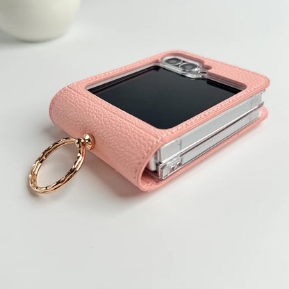 SnapCarry Wristlet Leather Wallet Case - Samsung