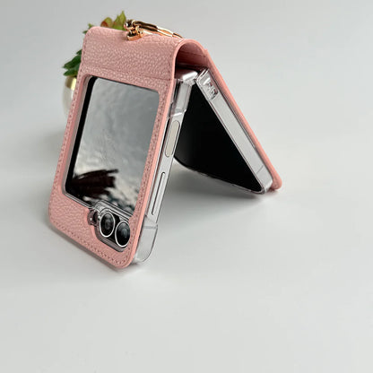 SnapCarry Wristlet Leather Wallet Case - Samsung