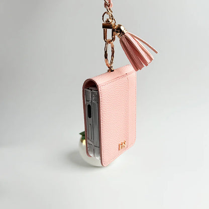 SnapCarry Wristlet Leather Wallet Case - Samsung