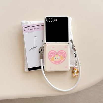 Puppy Charm Flip Case