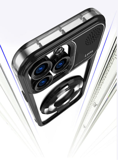 Elegant Electroplated MagSafe Stand Case - iPhone