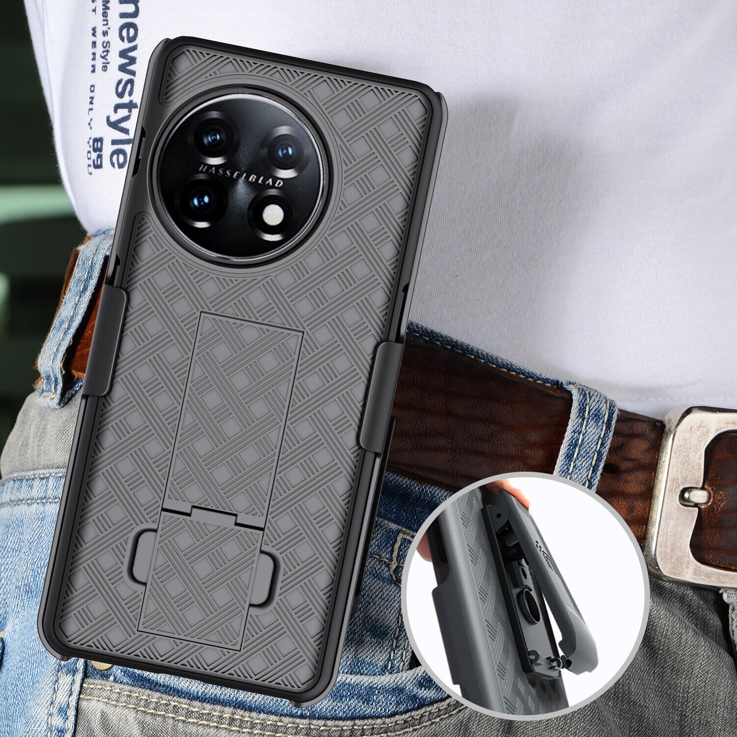 Ultimate Rugged Belt Clip Holster Case - OnePlus