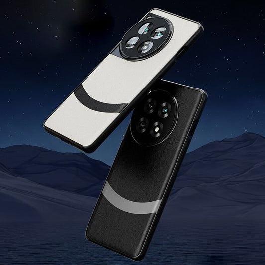 Chic Silicone Armor Leather Protect Case - OnePlus