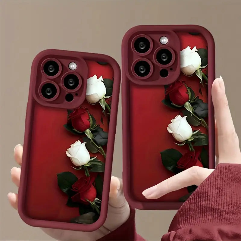 Luxe Ruby Rose Bloom Case