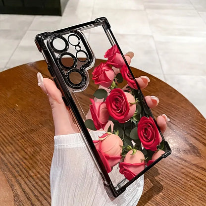 Rose Blossom Elegance Phone Case - Samsung