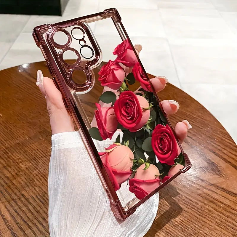 Rose Blossom Elegance Phone Case - Samsung