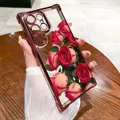 Rose Blossom Elegance Phone Case - Samsung