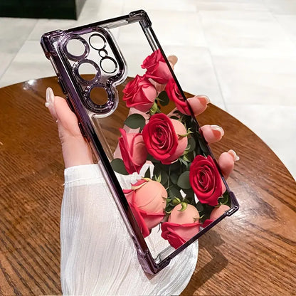 Rose Blossom Elegance Phone Case - Samsung