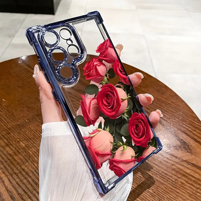 Rose Blossom Elegance Phone Case - Samsung