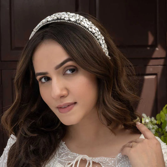 Dazzling Crystal Velvet Headband