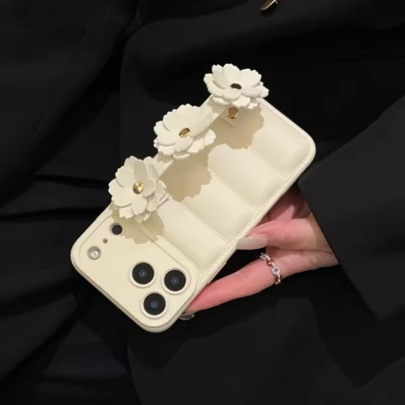 Floral Strap Luxury Case